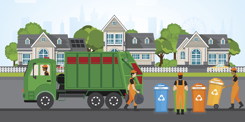 RFID technology in garbage classification and waste management Application