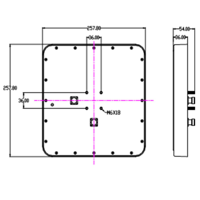 9 dbi RFID Antenna QW-A258